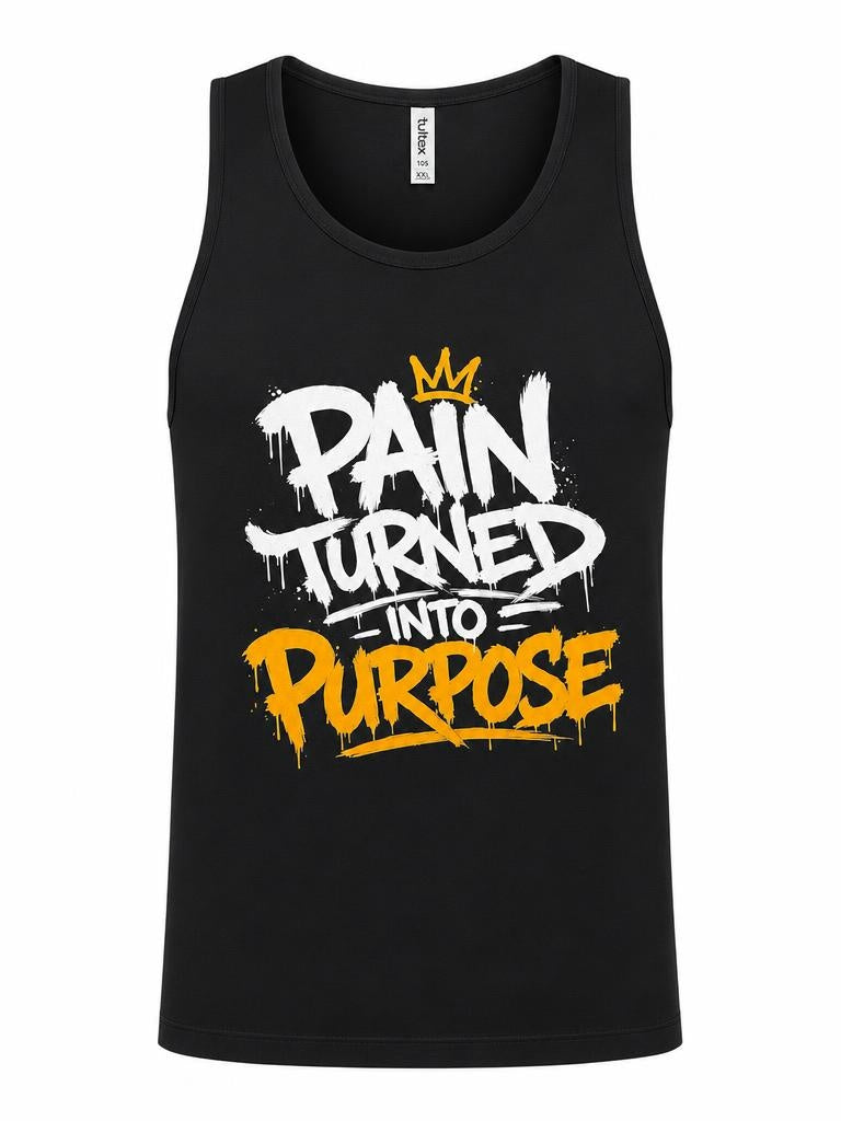 "Pain Turned Into Purpose" Gold