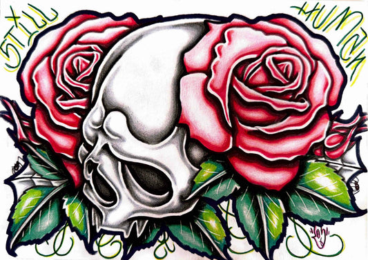 *Skull Roses* Art by Carlos Vargas