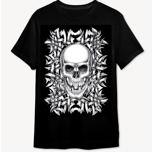 *Dot art skull* Art by Albert Dawson x