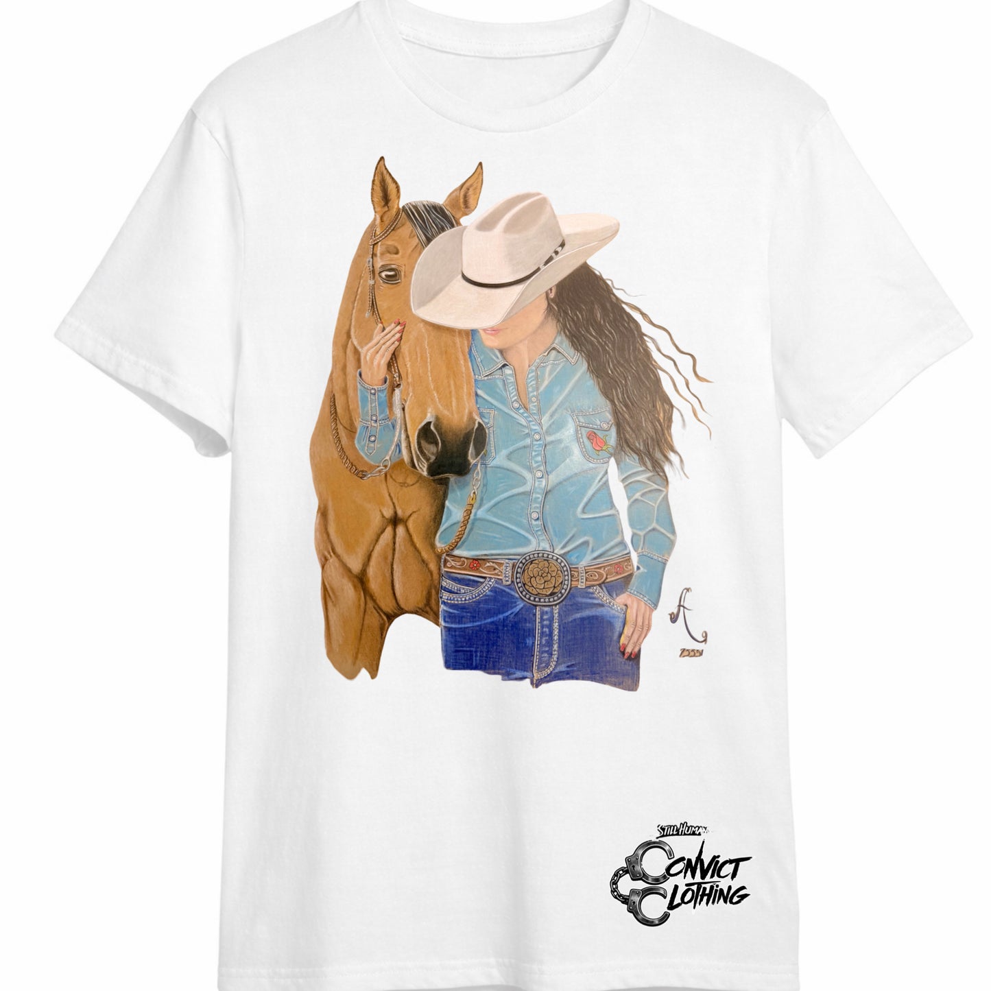 *Cowgirls First Love* Art By Anthony Echols