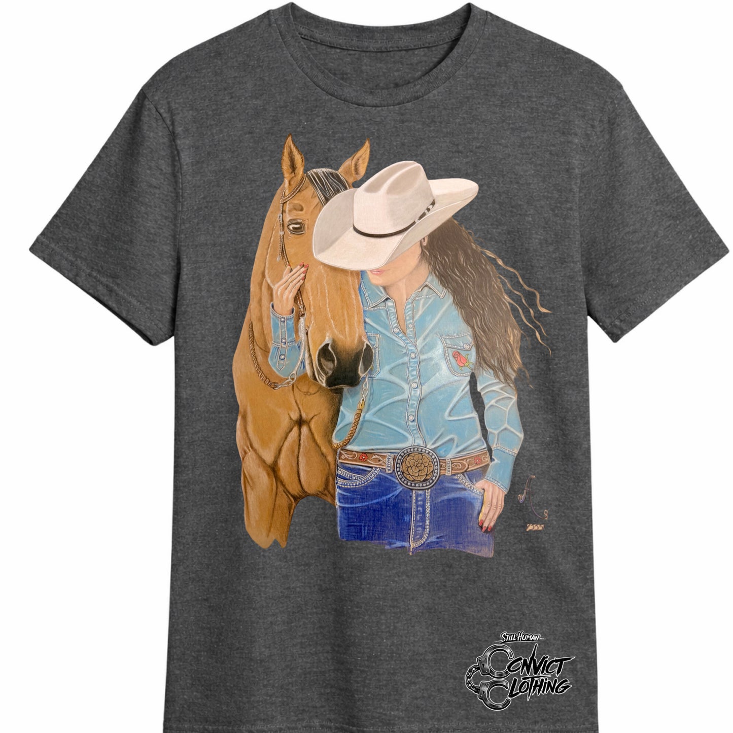 *Cowgirls First Love* Art By Anthony Echols