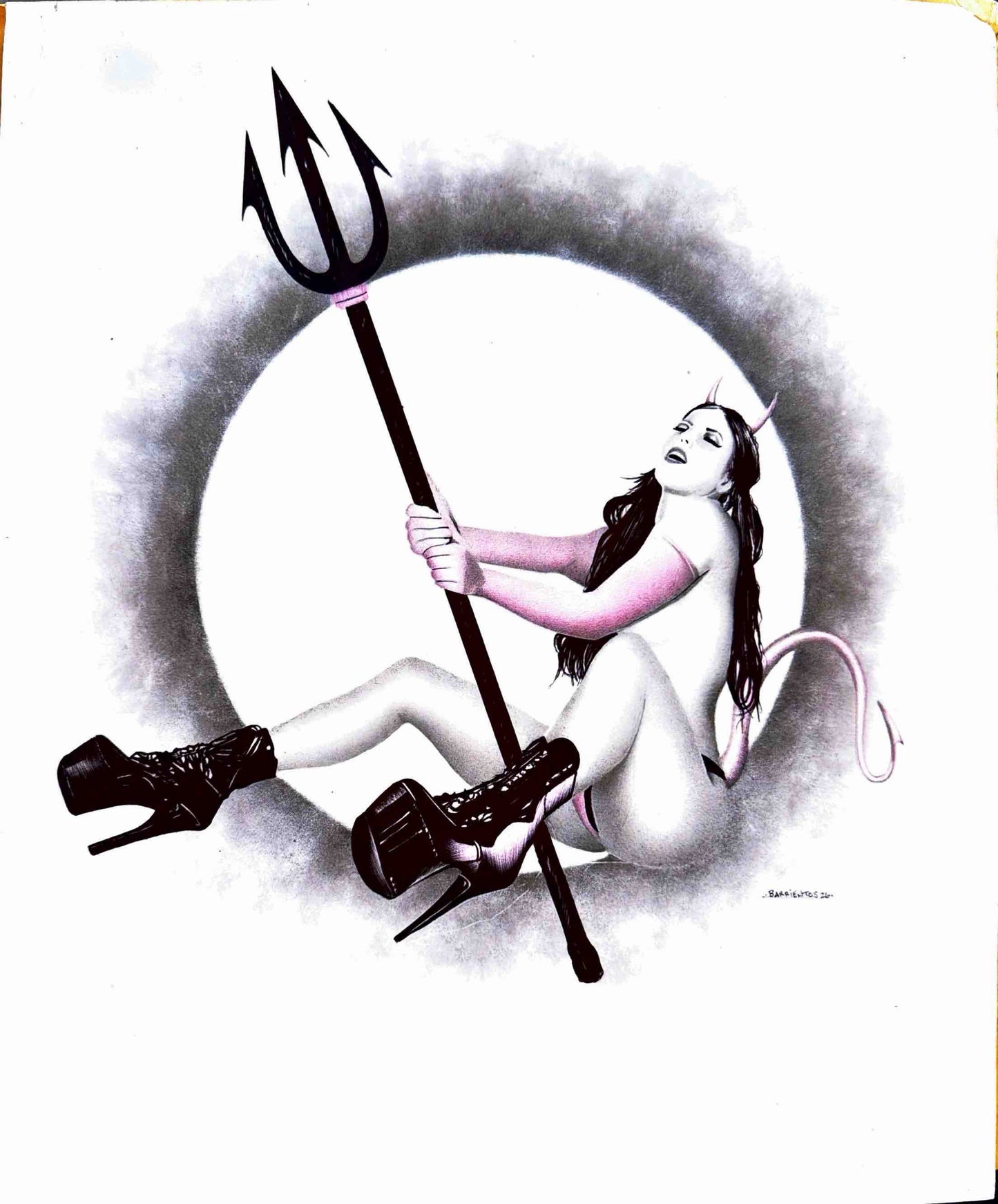 *She-Devi* Art by Richard Barrientos