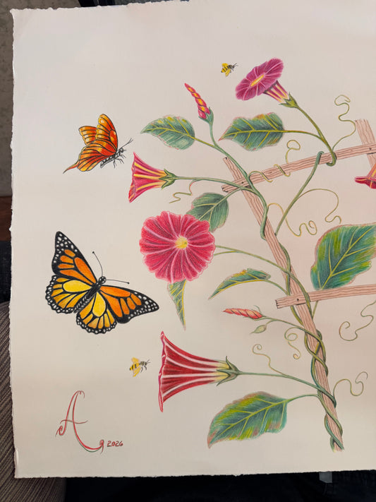 *Wyld Flowers* Art By Anthony Echols