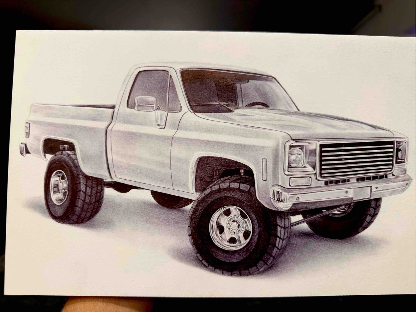 *Big Block Chevy* Art by Albert Dawson