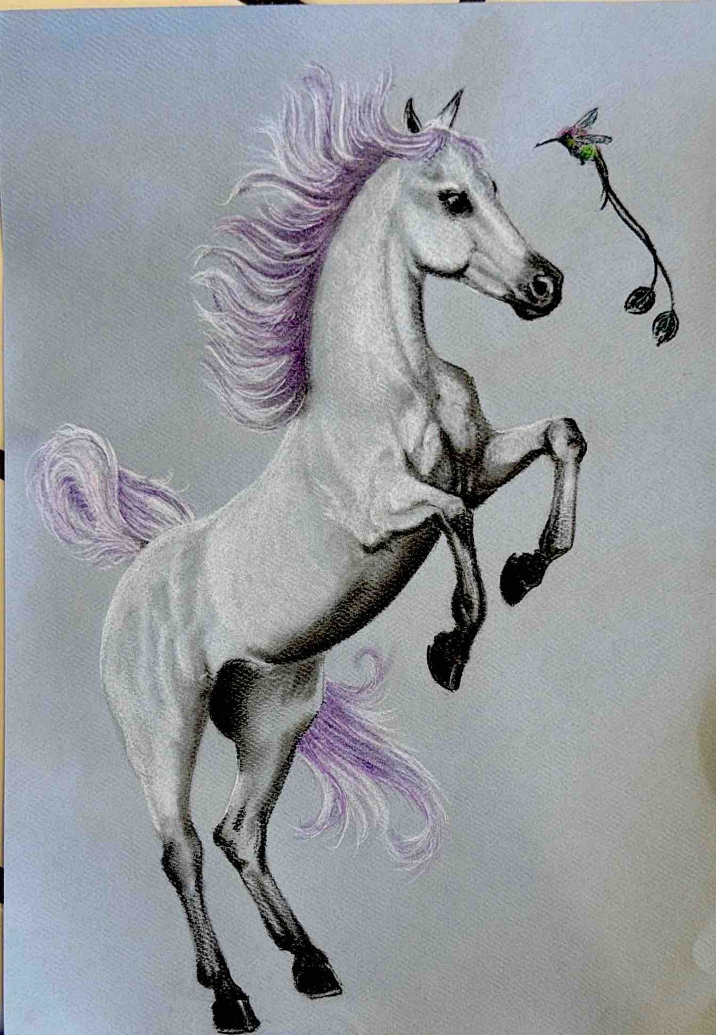 "Last Unicorn" Art by Mary Pitrello