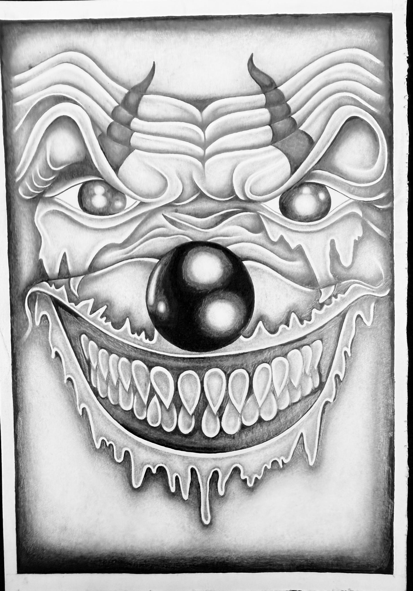 *Clown Shenanigans* Art by Isaiah Aguilar