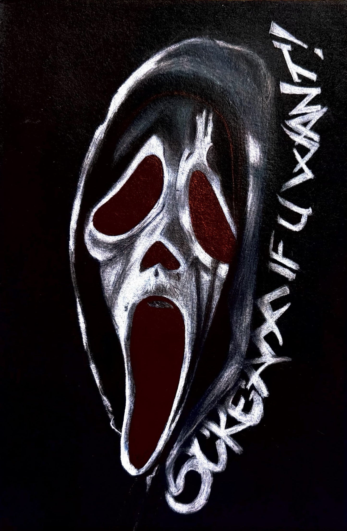 *Ghost face* Art by Jason Burkhart