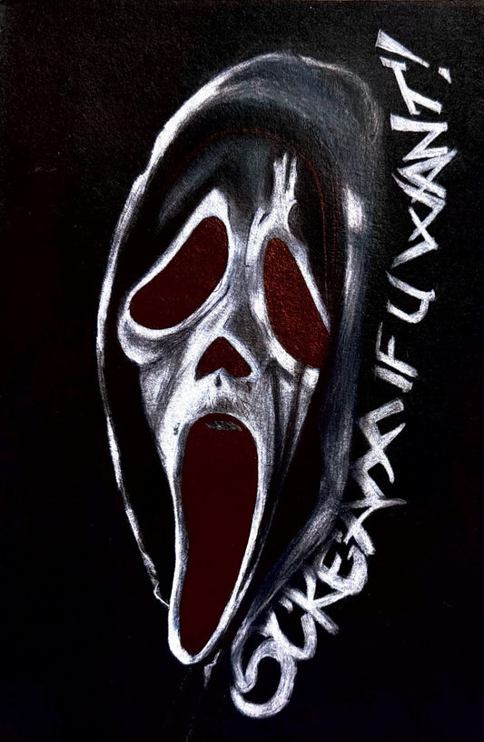 *Ghost face* Art by Jason Burkhart