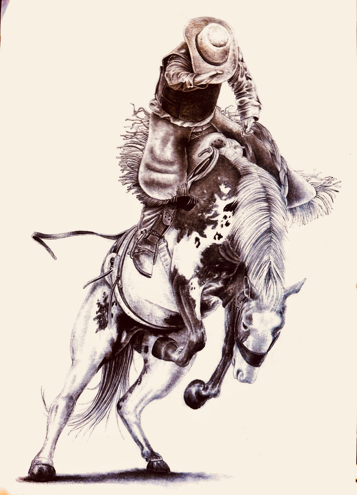 *Ride the storm* Art by Albert Dawson