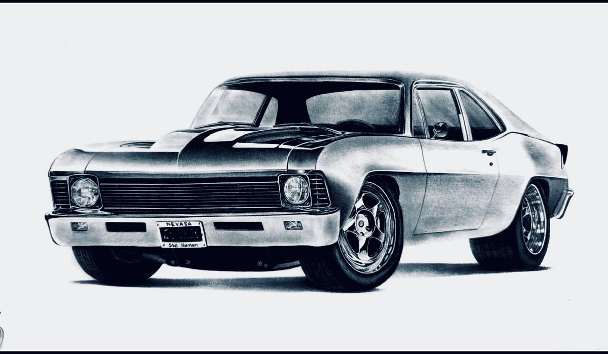 * American Muscle * Art by Albert Dawson