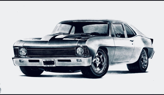 * American Muscle * Art by Albert Dawson