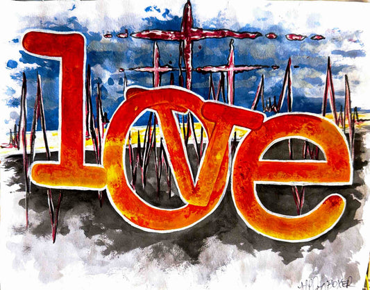 *Love Above All* Art by Hector Porras