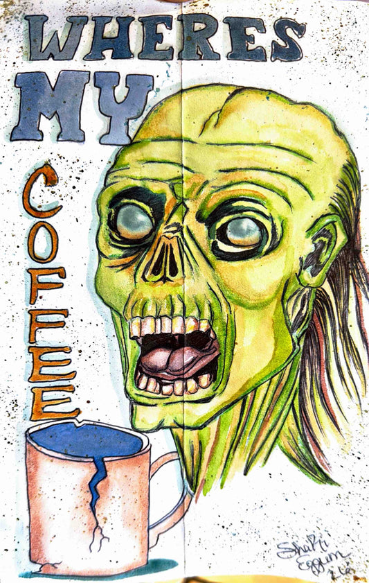 *Zombie State* Art by Shari Eggun