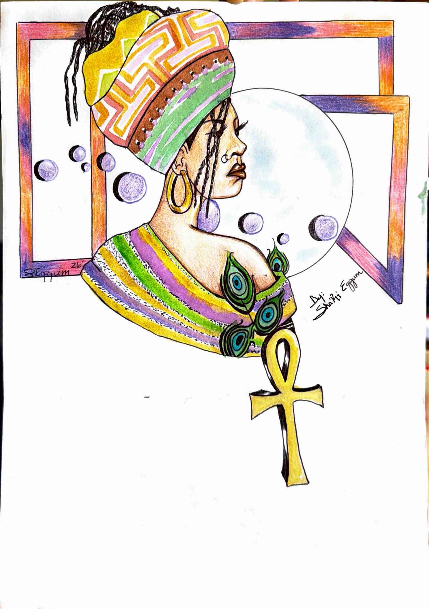 * Divine Lineage * Art by Shari Eggun