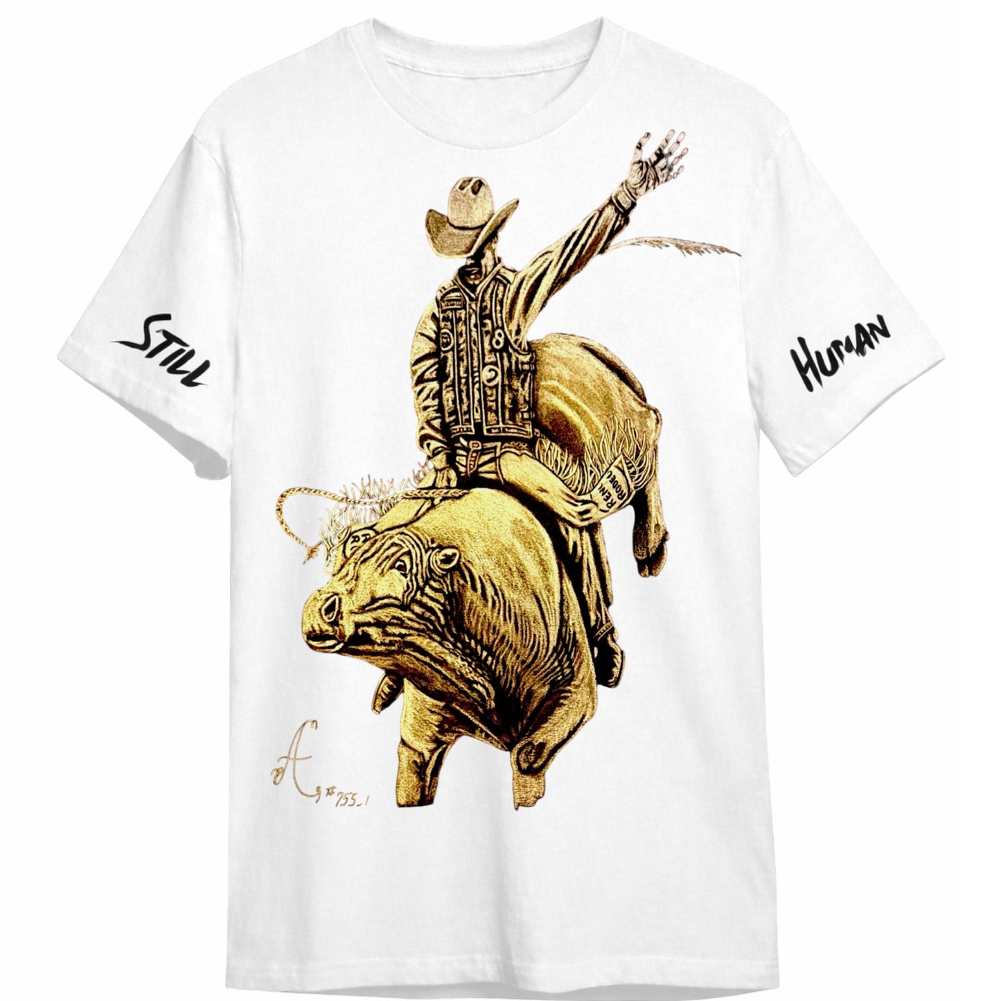*ManEater Variation 2 Gold * Art by Anthony Echols