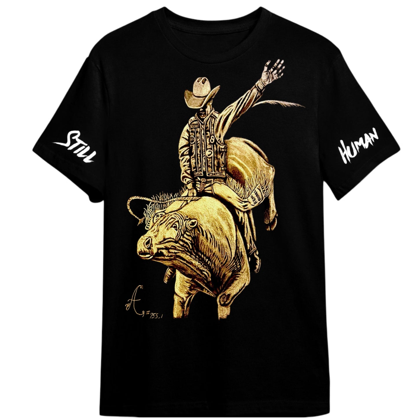 *ManEater Variation 2 Gold * Art by Anthony Echols