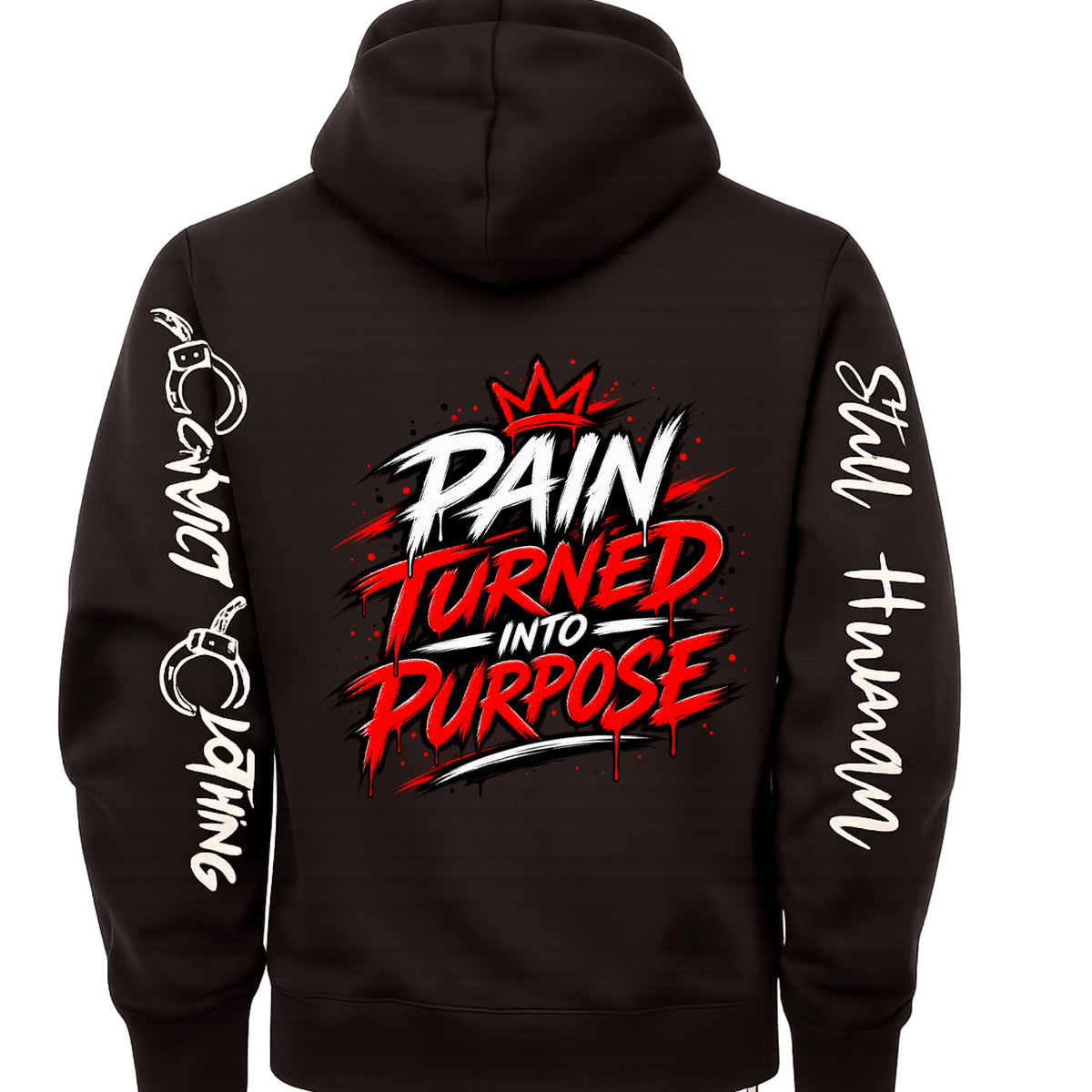 "Pain Turned Into Purpose" Red