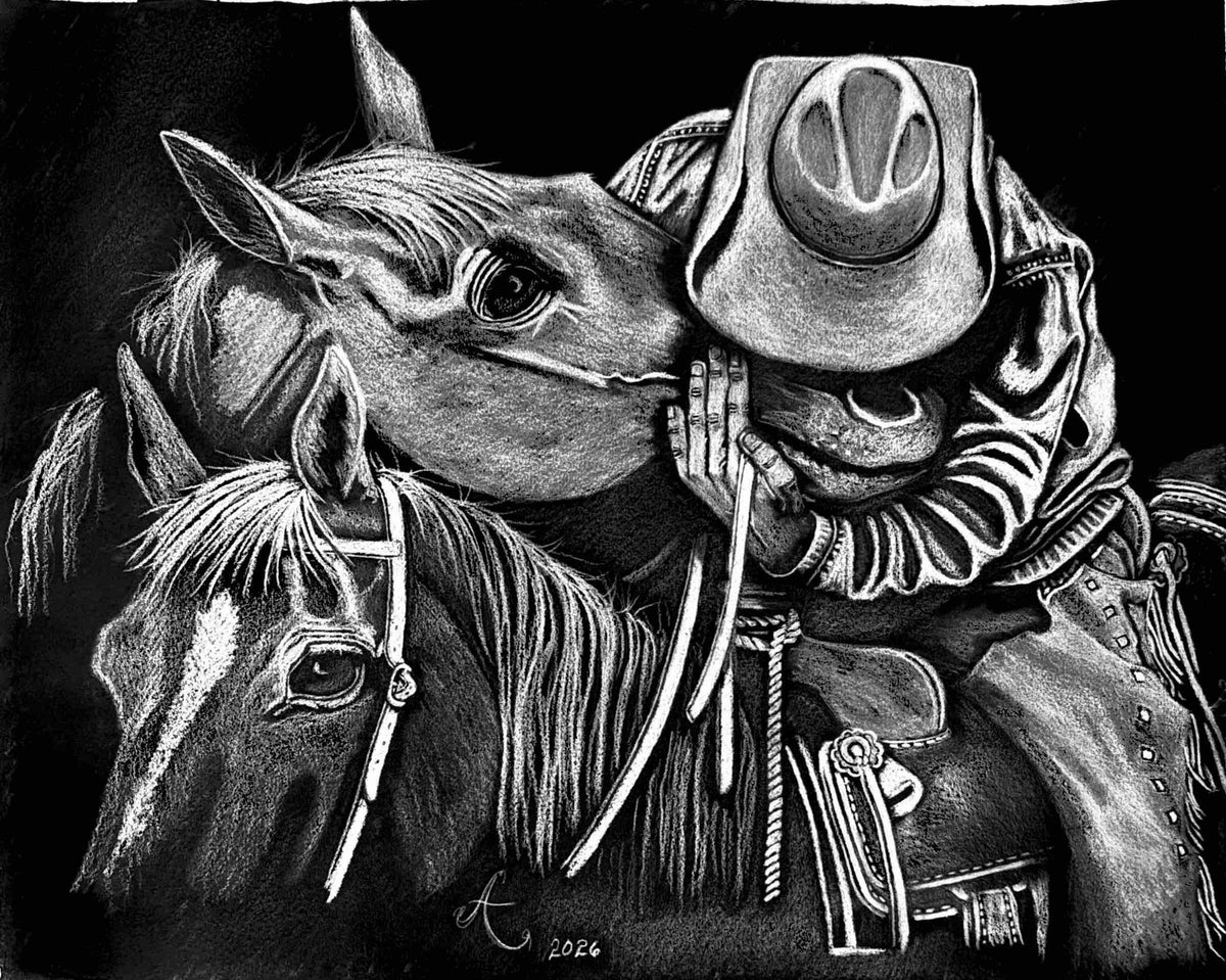 "Hold Your Horses" Art by Anthony Echols