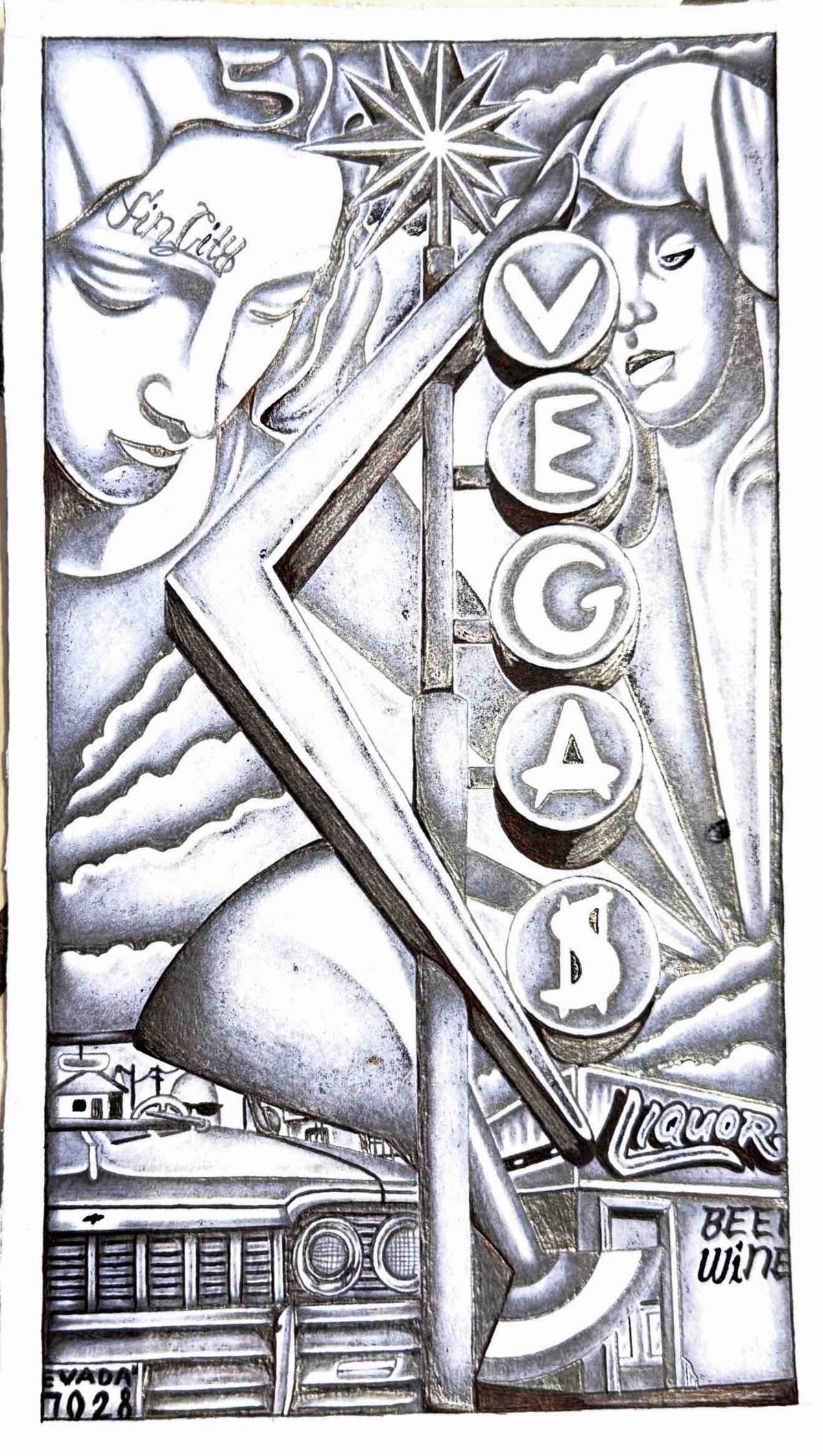 *VEGA$* Art by Isaiah Aguilar
