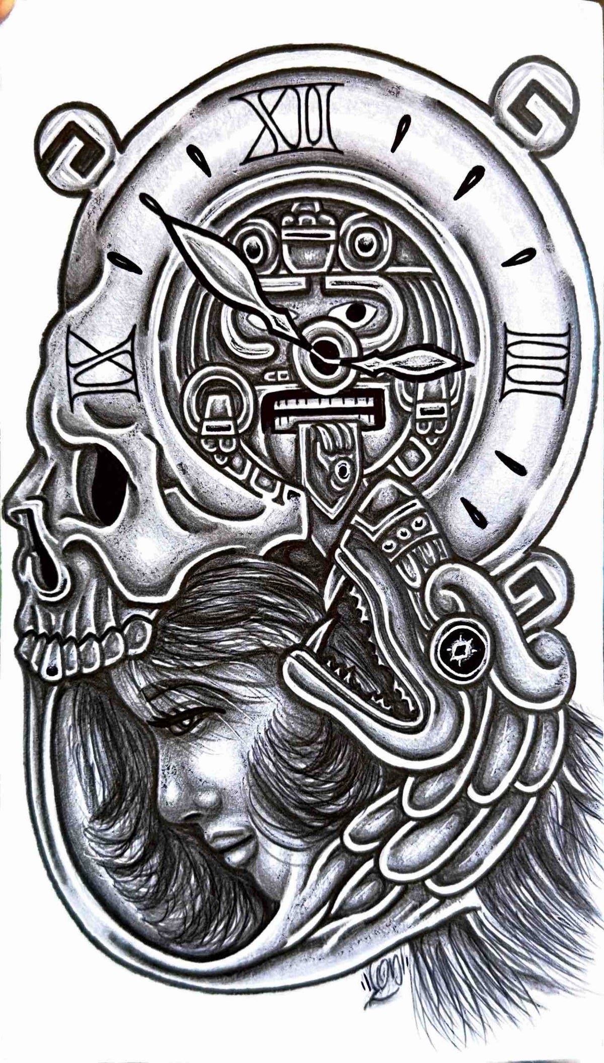 *Borrowed Time* Art by Carlos Vargas