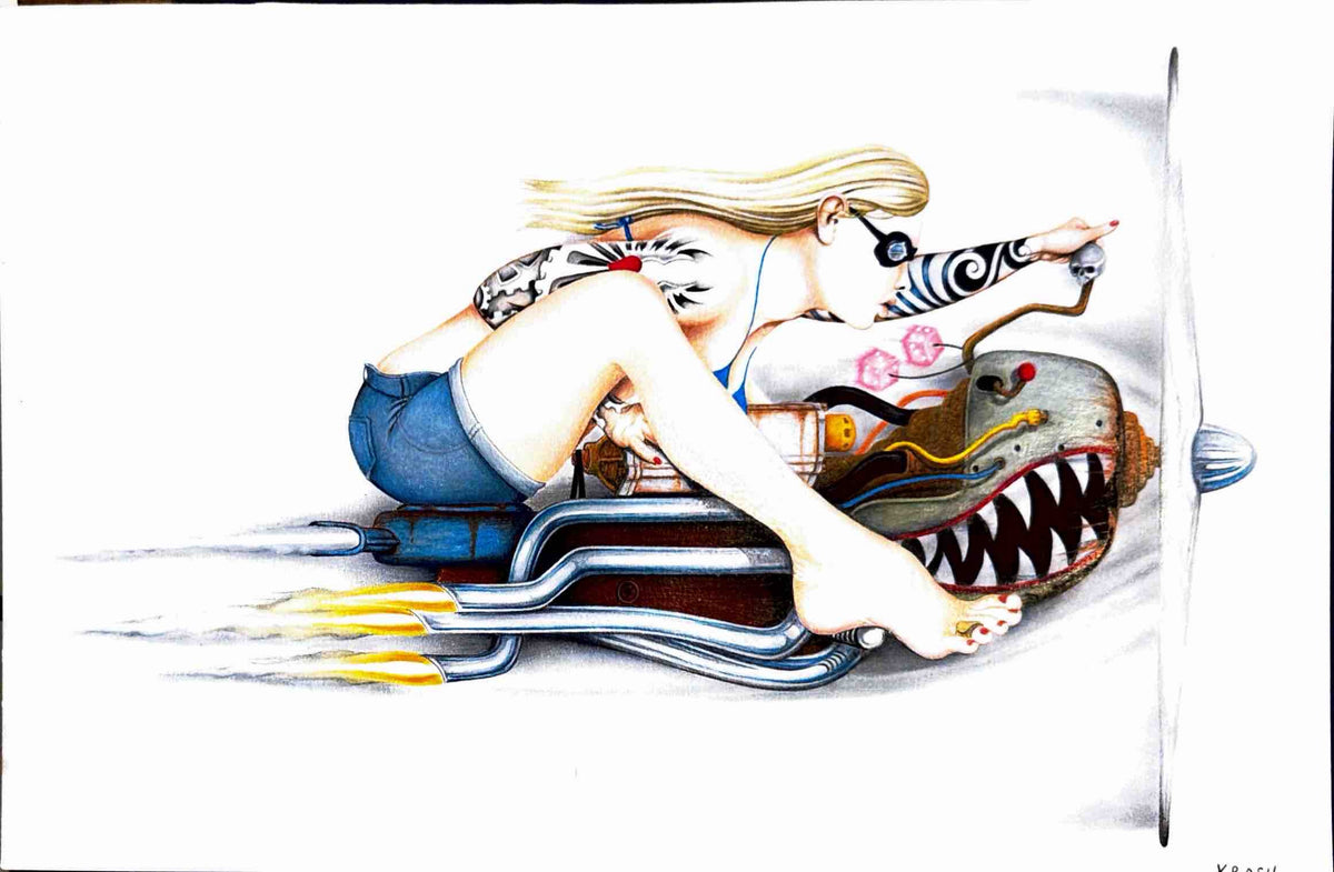 *Bombshell* Art by David “KRASH” Krout
