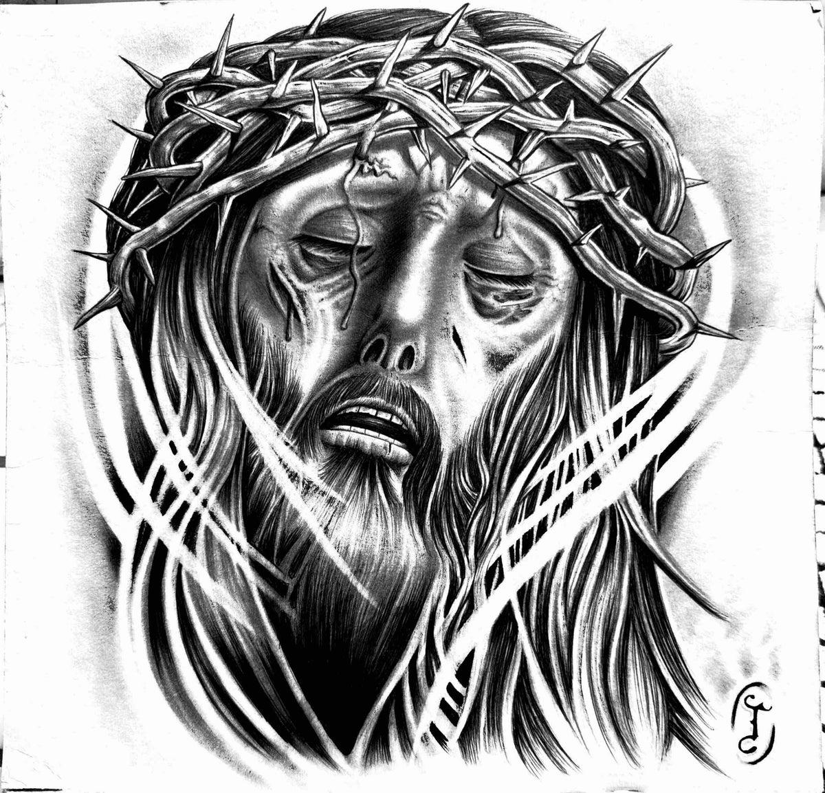 *Suffering & Grace* Art by Richard Rubio