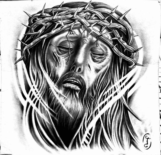 *Suffering & Grace* Art by Richard Rubio