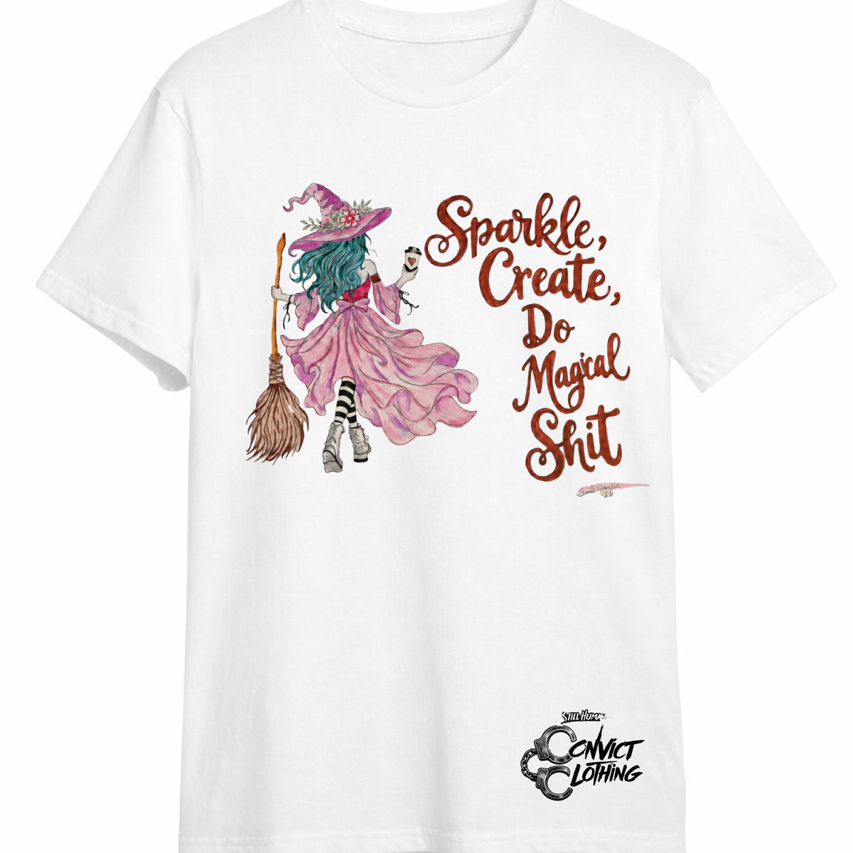*Do Magical shit* Art by Sandy Finelli
