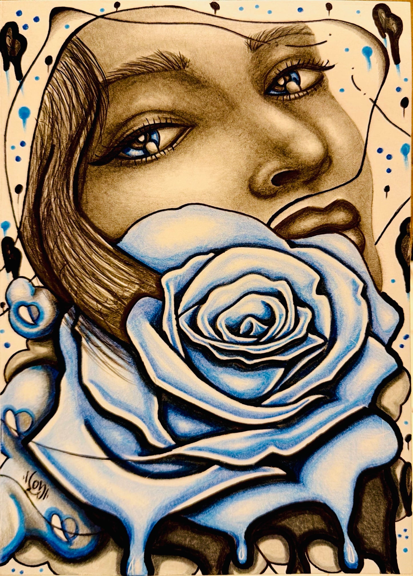 *Fragmented Muse* Art by Carlos Vargas