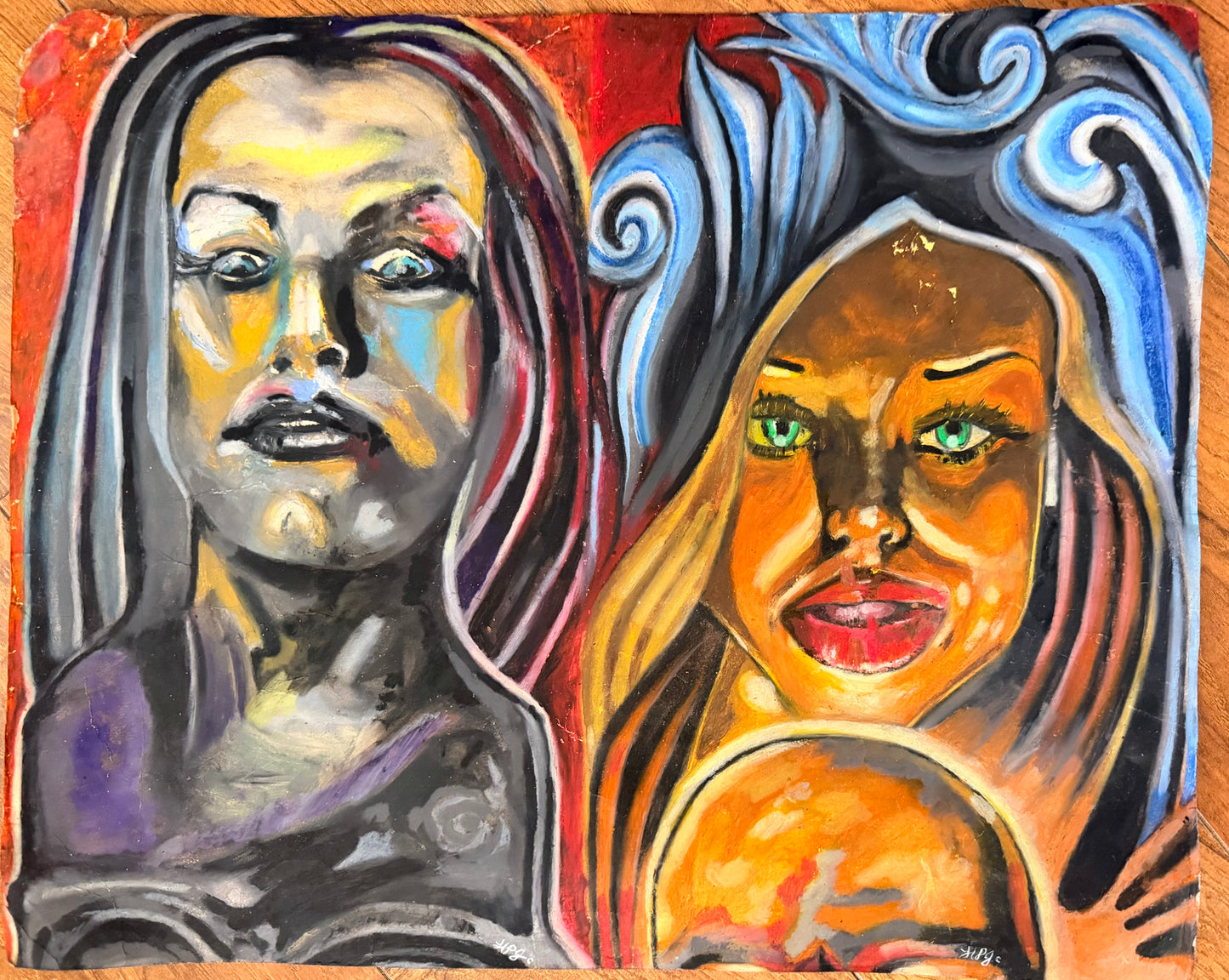 *The Divided Self* Art by Hector Porras