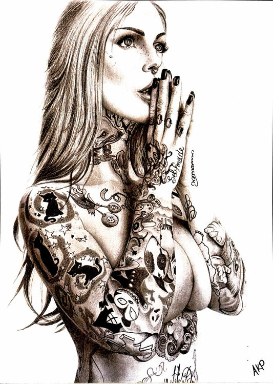 "The Self-Made Saint" Art by Aaron Peila