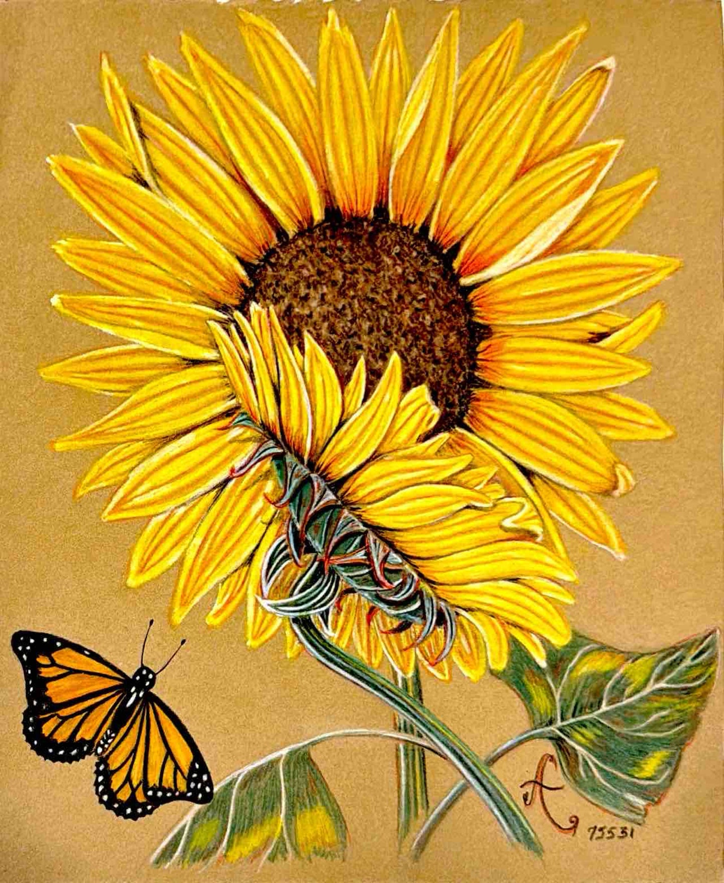 *Sunflower soul* Art By Anthony Echols