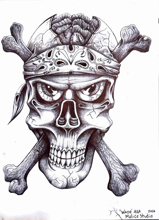 *Loco Roger* Art by Wade Bone