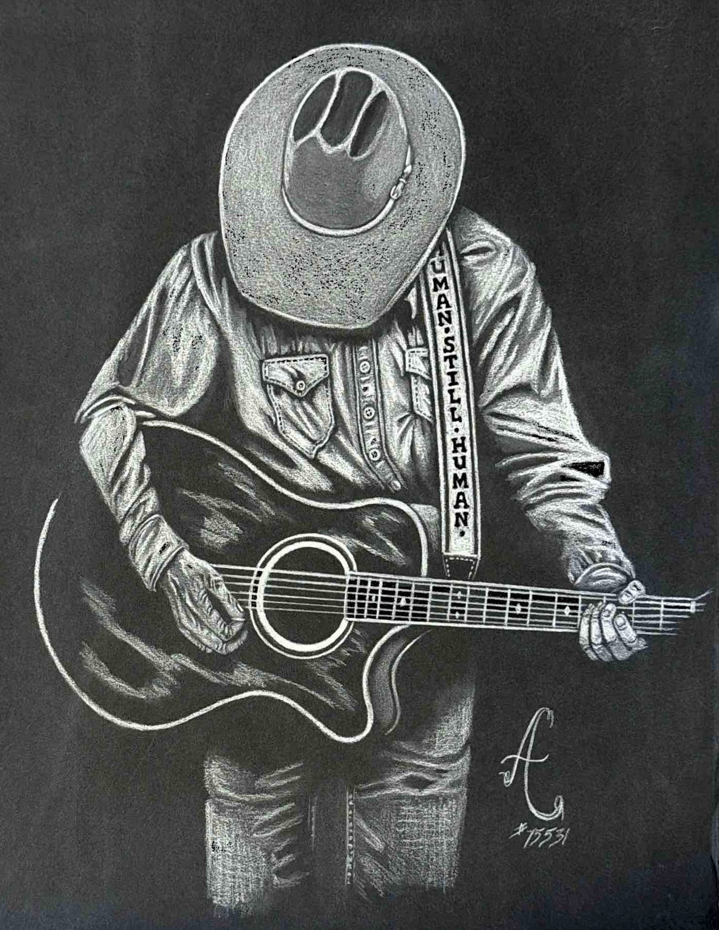 "Lonesome Song" Art by Anthony Echols x