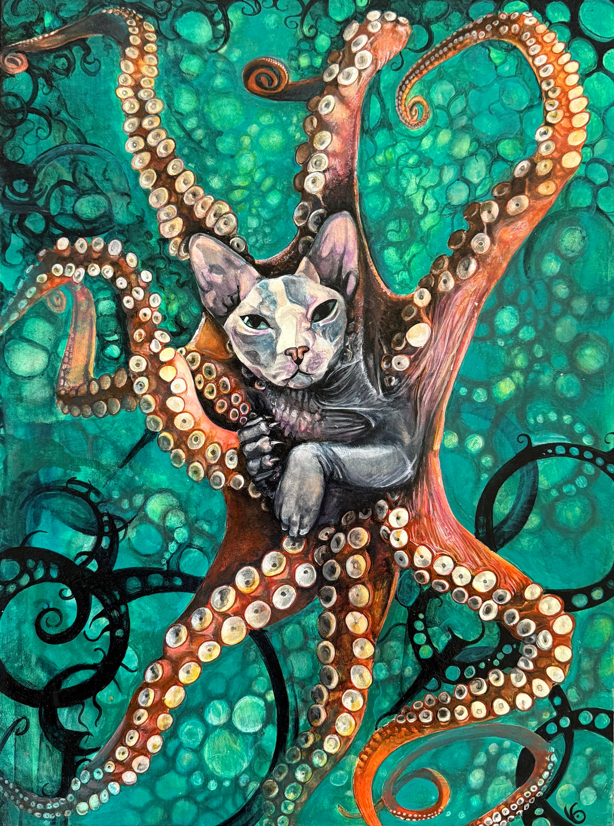 * Luckee #9* Art by Billy Keck