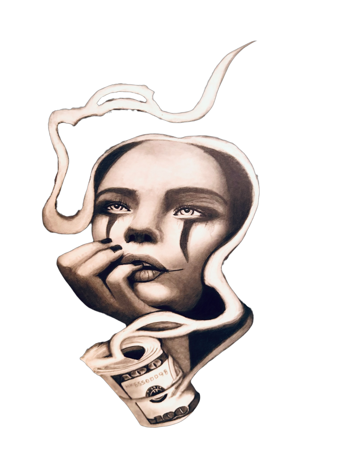 *Scarlet Harlequin* Art by Jason Burkhart