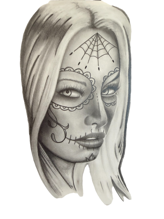 *La Catrina’s Daughter* Art by Jason Burkhart