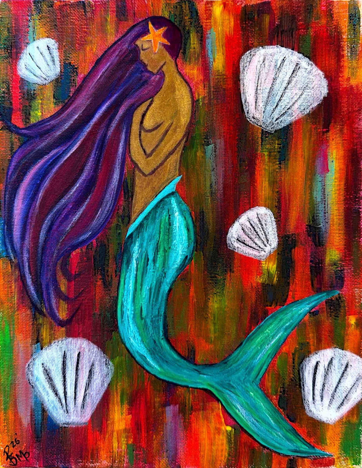 *Abstract Oceans * Art by Michelle Paet