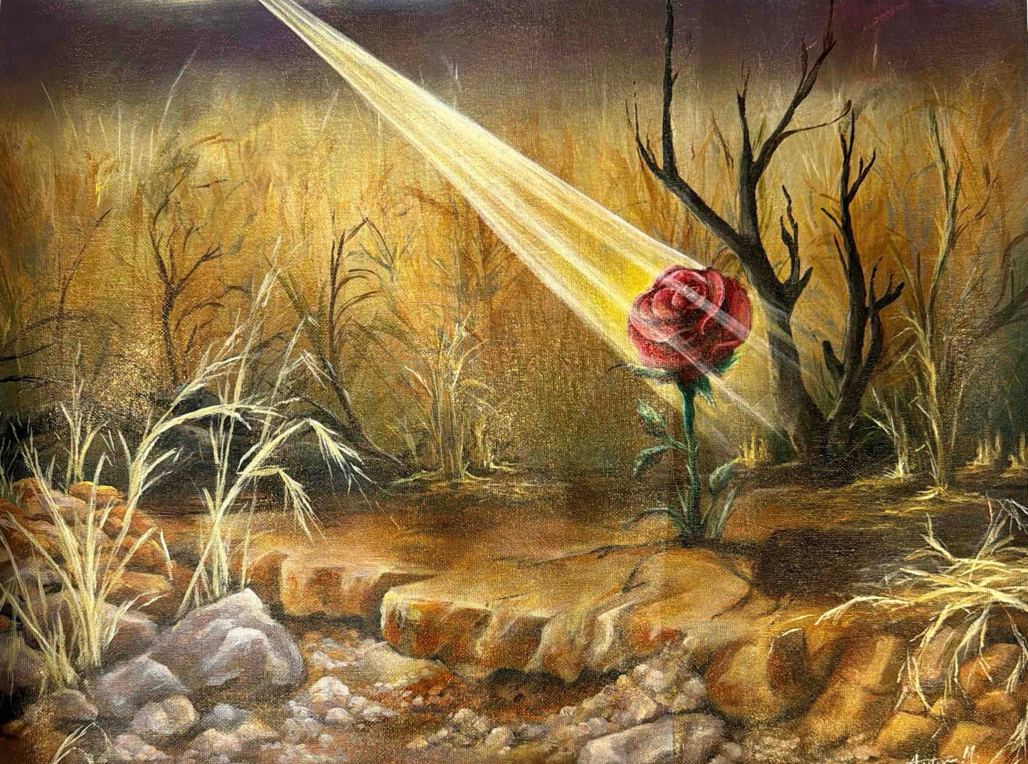 *Sanctuary in Bloom* Art By Autumn Murry