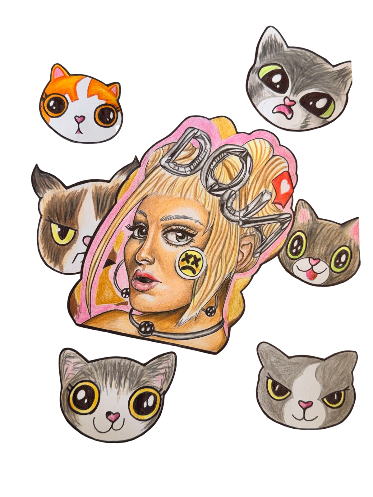 *The Cat's Meow* Art by Andrew Hall