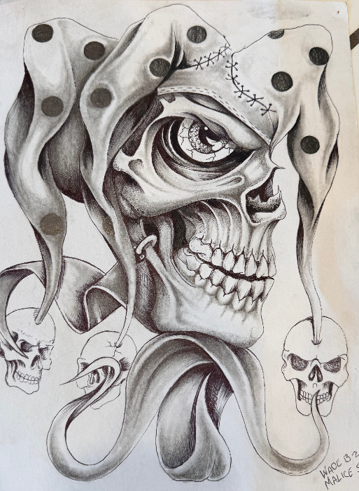 *Jest Cause* Art by Wade Bone